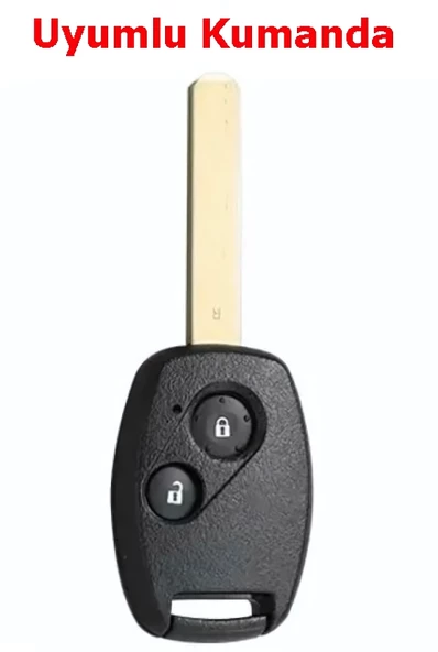 Honda Civic C-RV Accord Jazz Uyumlu Anahtar Kumanda Kılıfı Oto Anahtarlık Beyaz Renk - Resim 5