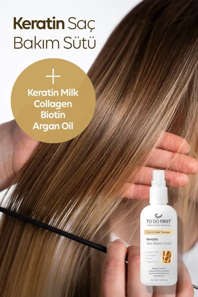 TO DO FIRST Keratinli Saç Bakım Sütü 250 ML - 7