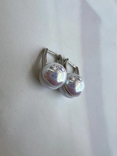 SİLVER INCI KÜPE - Resim 2