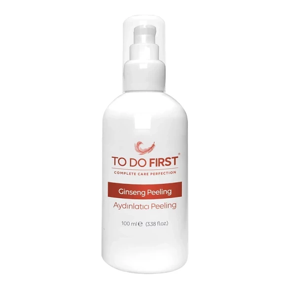 TO DO FIRST Ginseng Özlü Aydınlatıcı Yüz Peelingi 100 ML - 2