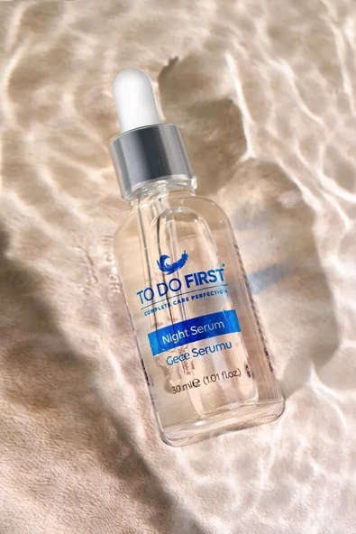 TO DO FIRST Gözenek Sıkılaştırıcı ve Kırışıklık Giderici Gece Serumu 30 ML - 7