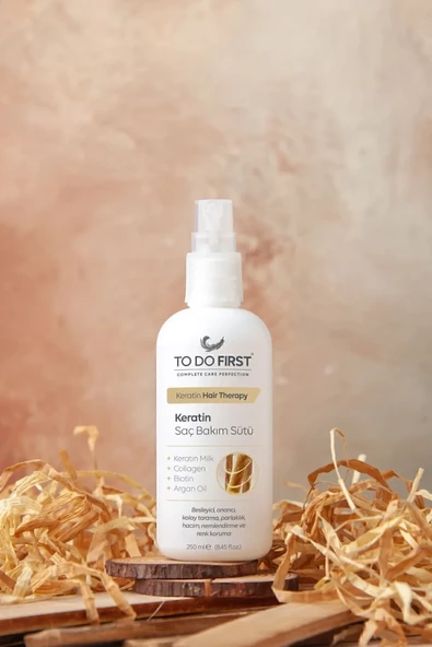 TO DO FIRST Keratinli Saç Bakım Sütü 250 ML - 4