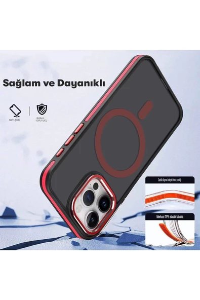 Iphone 14 Pro Max Winner Magsafe Kapak Kamera Koruyucu Hediyeli - 2