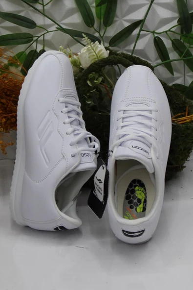 Lescon Neptun 5 Beyaz Rahat Esnek Orijinal Ürün Sneaker Spor Ayakkabı - 5