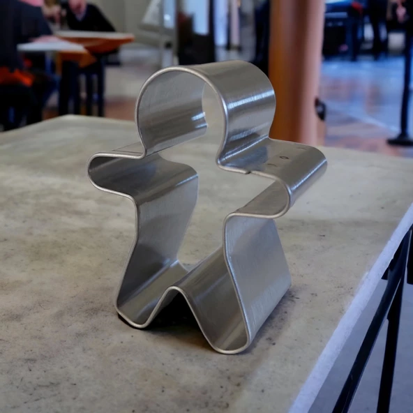 Metal Kurabiye Kopatı | Adam Kurabiye Kalıbı 5 cm