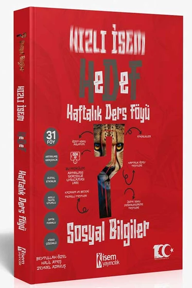 İsem 2025 Hızlı İsem 7. Sınıf Sosyal Bilgiler Haftalık Ders Föyü
