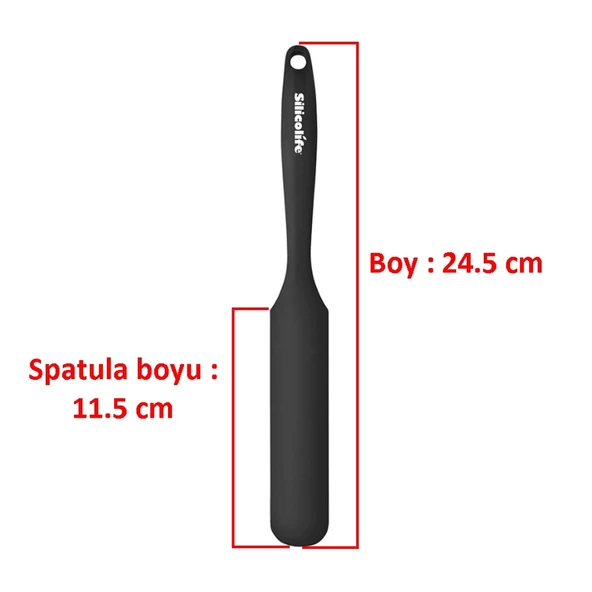SİLİKON DÜZ SPATULA-SL084 - 5