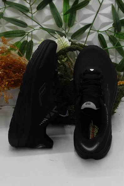 Lescon Glıtch Easystep Siyah Rahat Orijinal Ürün Erkek Spor Ayakkabı - Resim 5