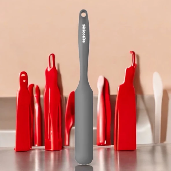 SİLİKON DÜZ SPATULA-SL084 - 4