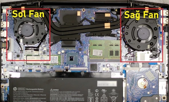 Hp Pavilion Gaming 8KL35EA Fan V2 (Sol Fan)