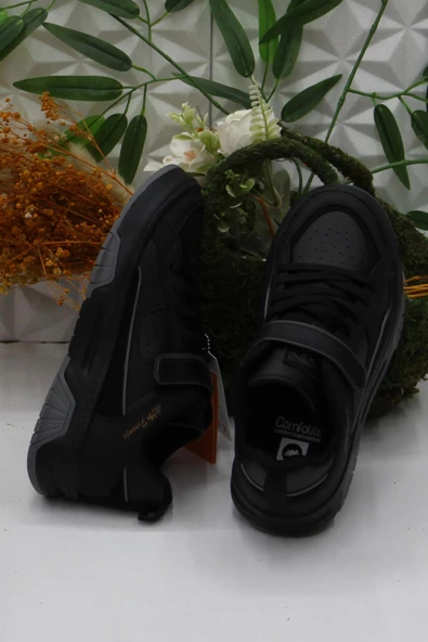 M.P 2083 Siyah Rahat Orijinal Ürün Sneaker Kadın Ayakkabı - 5