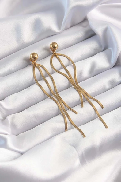 316L Çelik Gümüş Renk Zincir Kehribar Boncuk Model Kadın Kolye - 2