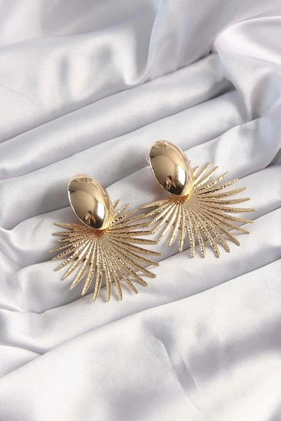 316L Çelik Gold Renk Zincir Zirkon Taşlı Vintage Model Kadın Kolye - 2