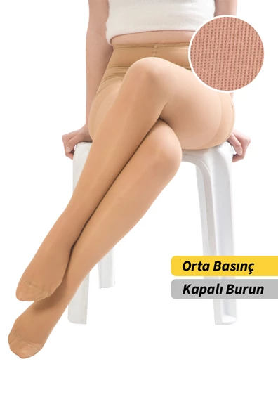 MORSA CYBERG® KÜLOTLU KAPALI BURUN ORTA BASINÇ Varis Çorabı Ccl 2