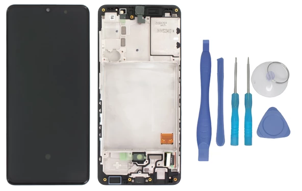 Samsung Galaxy A41 SM-A415 Lcd Ekran Dokunmatik  Orijinal  Kalite ÇITALI + TAMİR SETİ ürün görseli 1