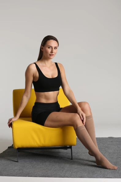 MORSA CYBERG® DİZ ALTI DÜŞÜK BASINÇ Varis Çorabı Ccl 1 (Sadece Kapalı Burun) - 4