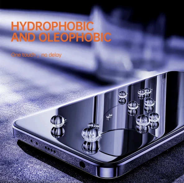 Blue Spectrum iPhone 12 Uyumlu  Antistatic Cam Ekran Koruyucu - Resim 2