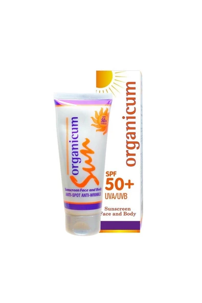 Organicum Sun SPF50+ Yüz ve Vücut Koruyucu Güneş Losyonu 100 ml