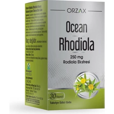 OCEAN RHODIOLA 250MG 30 KAPSÜL