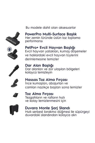 Electrolux EP71AB14UG 700 Serisi Animal Hafif (2.2 Kg) ve Güçlü Dikey Şarjlı Süpürge, 10 Yıl Motor Garantili - 2