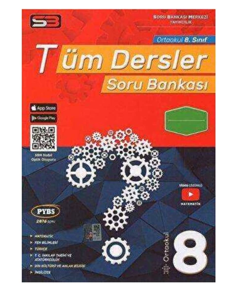 Sbm 8.Sınıf Tüm Dersler Soru Bankası