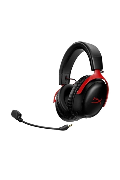 HyperX Cloud III DTS X Kablosuz Oyuncu Kulaklığı Kırmızı - 2