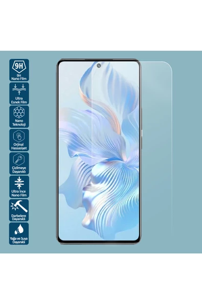 Wontis Huawei Nova Y90 Ultra Şeffaf Nano Ekran Koruyucu Film