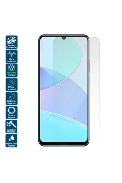 Wontis Samsung Galaxy A13 (G80) Mat Parmak İzi Bırakmayan Nano Ekran Koruyucu Film