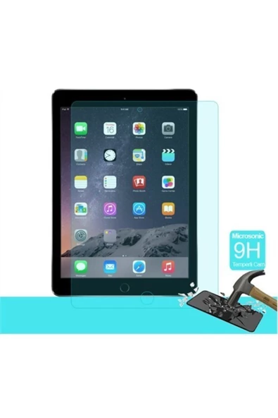 Evdeka Ipad Air Ve Air2 9.7 2017 Uyumlu Temperli Kırılmaz Ekran Koruyucu 9h Cam