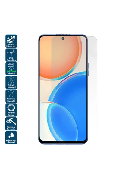 Wontis Honor X8 Mat Parmak İzi Bırakmayan Nano Ekran Koruyucu Film