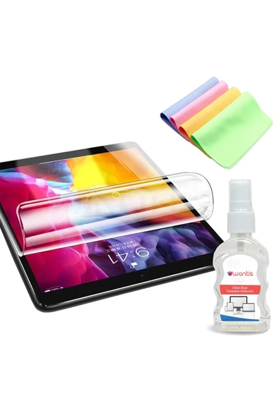 Wontis Apple Ipad Pro Mxdd2tu/a 11.0 Inç Premium 9h Nano Ekran Koruyucu Film Temizlik Seti