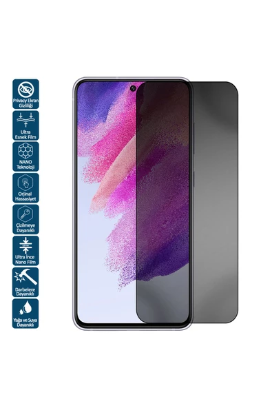 Wontis Samsung Galaxy M54 Privacy Hayalet Nano Ekran Koruyucu Film