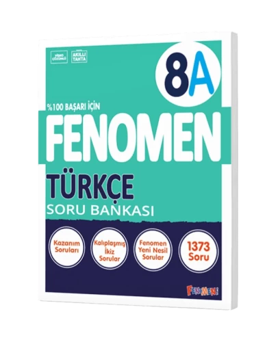 FENOMEN 8.SINIF TÜRKÇE SORU BANKASI -A