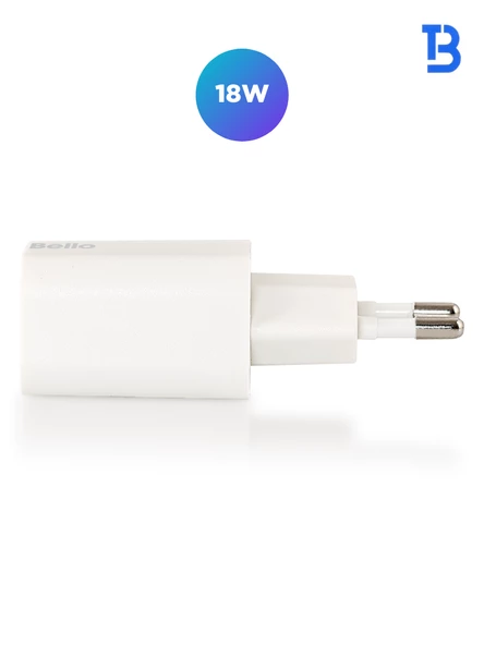 Bello 18W USB Şarj Cihazı BL-180 Modeli Hızlı ve Güvenli Şarj Kompakt ve Taşınabilir - 2