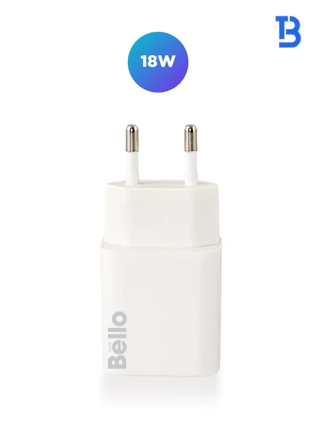Bello 18W USB Şarj Cihazı BL-180 Modeli Hızlı ve Güvenli Şarj Kompakt ve Taşınabilir - 4