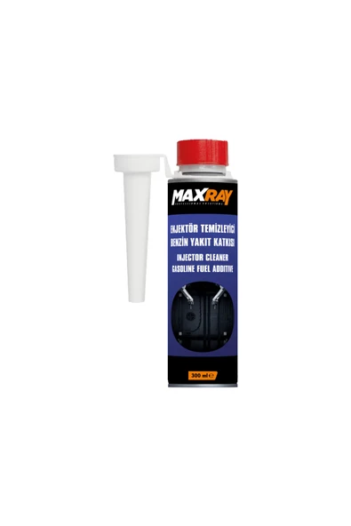 Maxray ENJEKTÖR TEMİZLEYİCİ BENZİN YAKIT KATKISI 300 ML