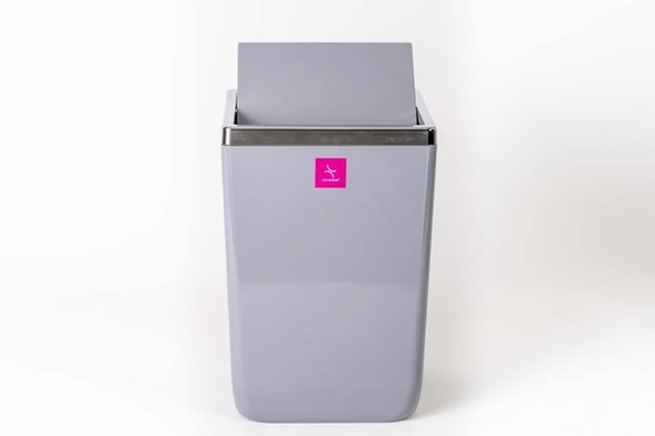 Toskana Çöp Kovası 6lt Gri - Ev M-Sa05-07 ürün görseli