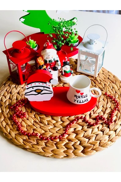 Yılbaşı Noel Baba Kahve Fincanı