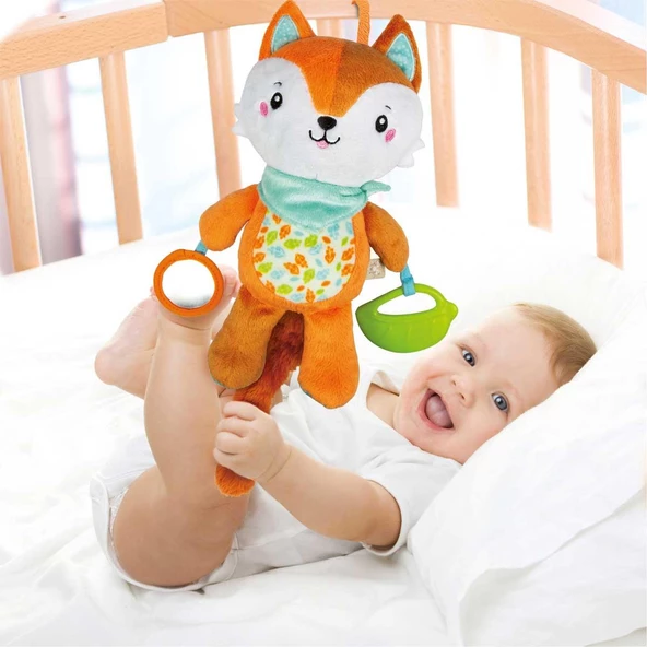 Baby Clementoni Aktiviteli Peluş Tilki - 4