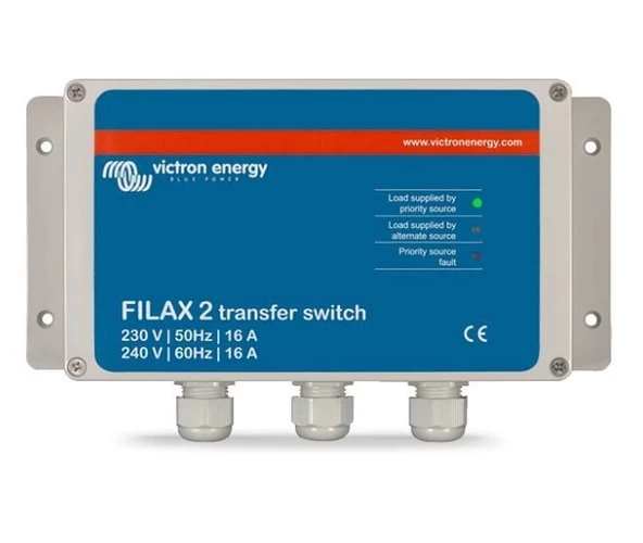 Victron DC-AC Otomatik Transfer Switch, SDFI0000000, 16A - Resim 3