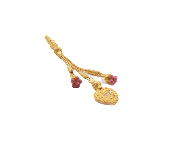 1000 Ayar Gümüş Kazaz Tesbih Püskülü ürün görseli 1