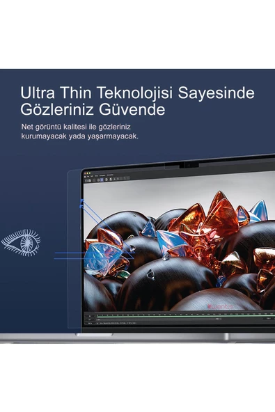 Wontis Lenovo Thinkbook 15 (g2) 20ve00frtxa50 15.6 Inç Notebook Premium Ekran Koruyucu Nano Cam - 2