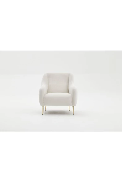 Simena Serisi Tekli Koltuk Krem - 3