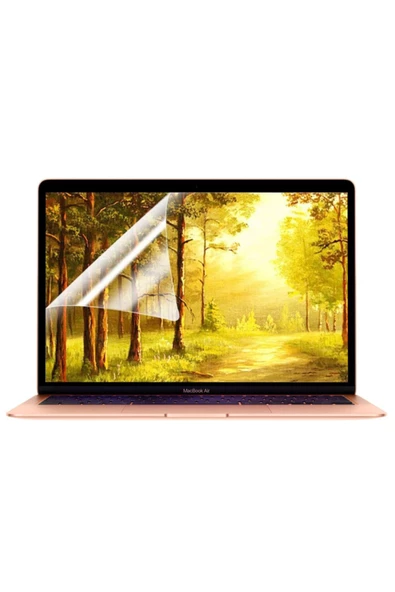 Wontis Apple Macbook Air M1 (MGN73TU/A) Laptop Premium Ekran Koruyucu 9h Nano Film