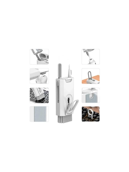 Torima Mcb-01 Sprey Depolu Bilgisayar ,klavye ,kulaklık ,mouse ,ekran ,telefon Temizleme Fırça Seti 8 in1 - 3