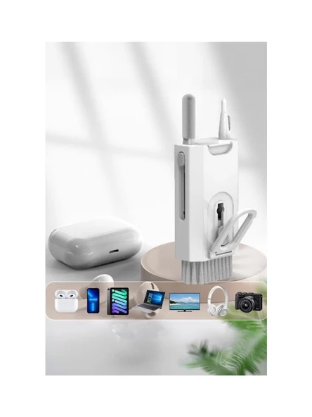 Torima Mcb-01 Sprey Depolu Bilgisayar ,klavye ,kulaklık ,mouse ,ekran ,telefon Temizleme Fırça Seti 8 in1 - 4