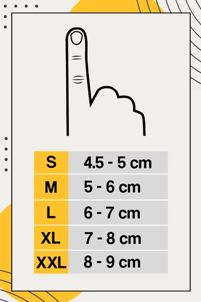 MORSA CYBERG® Statik Parmak Ateli Mallet Finger - 5