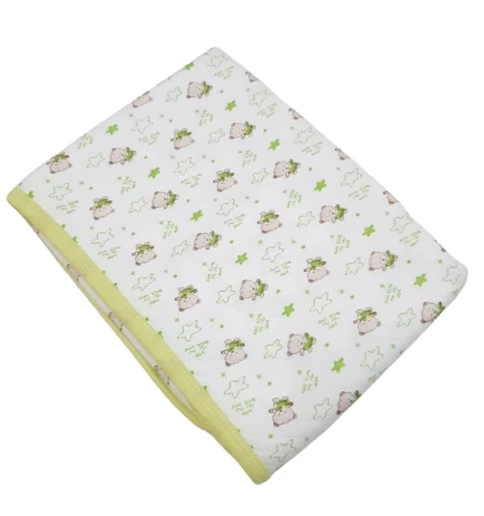 uğurböceğiçocuk Kapitone %100 Pamuklu Tek Kat Bebek Battaniyesi - 7