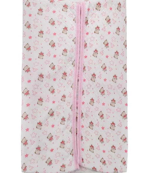 uğurböceğiçocuk Kapitone %100 Pamuklu Tek Kat Bebek Battaniyesi - 5