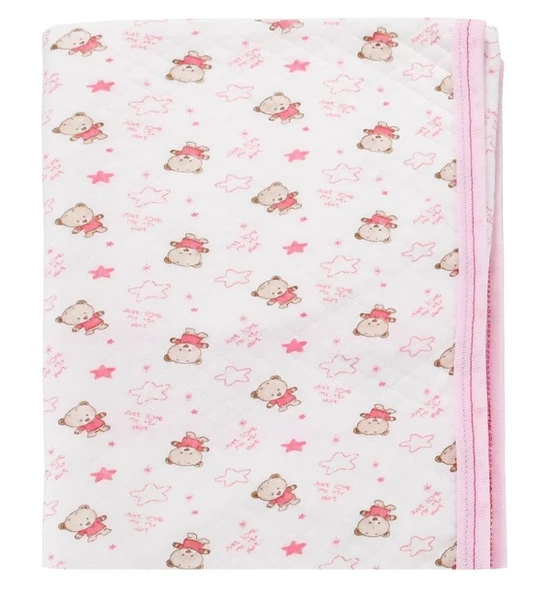 uğurböceğiçocuk Kapitone %100 Pamuklu Tek Kat Bebek Battaniyesi - 4